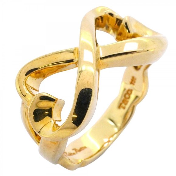 Tiffany & Co. Jewelry - TIFFANY Authentic 18k Gold Heart Ring